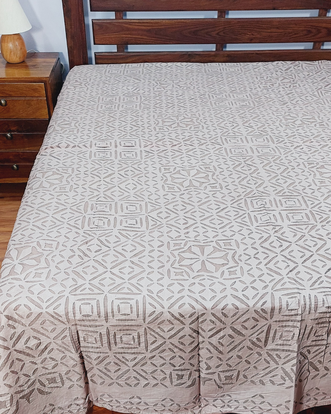 Orcandi Applique Work Bed Cover