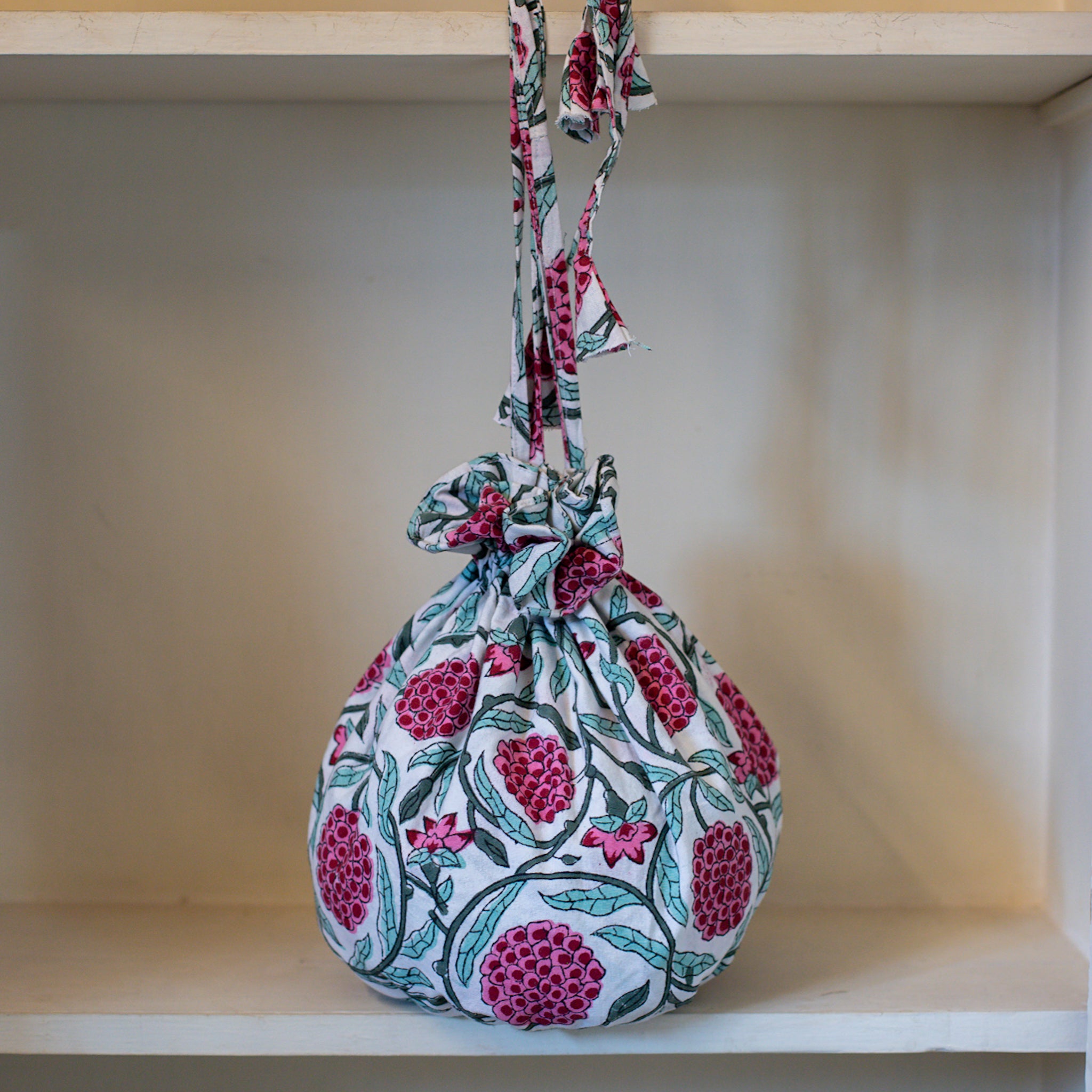 Marshmallow Punch Potli Bag