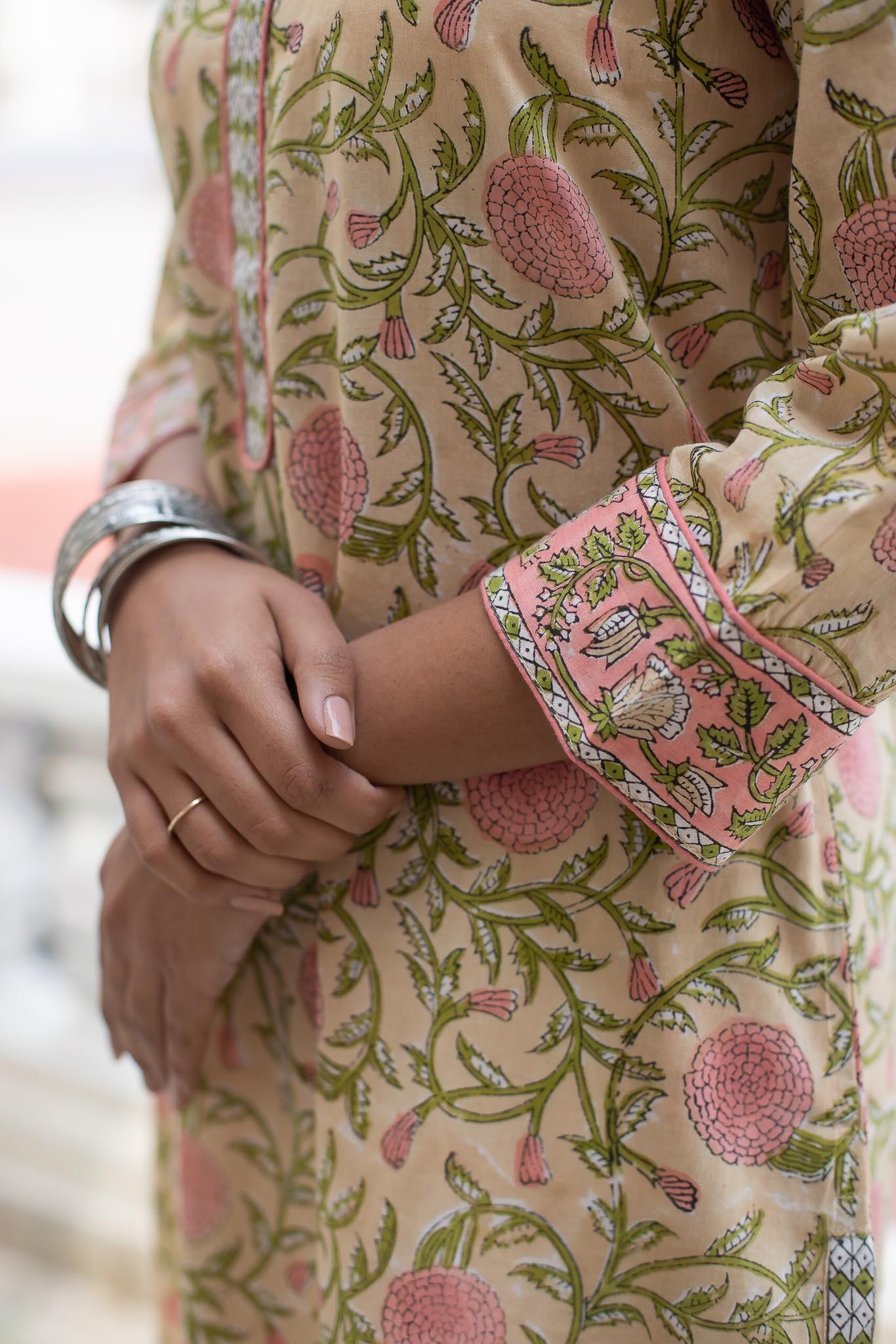Wild Sunshine Straight Kurti 4