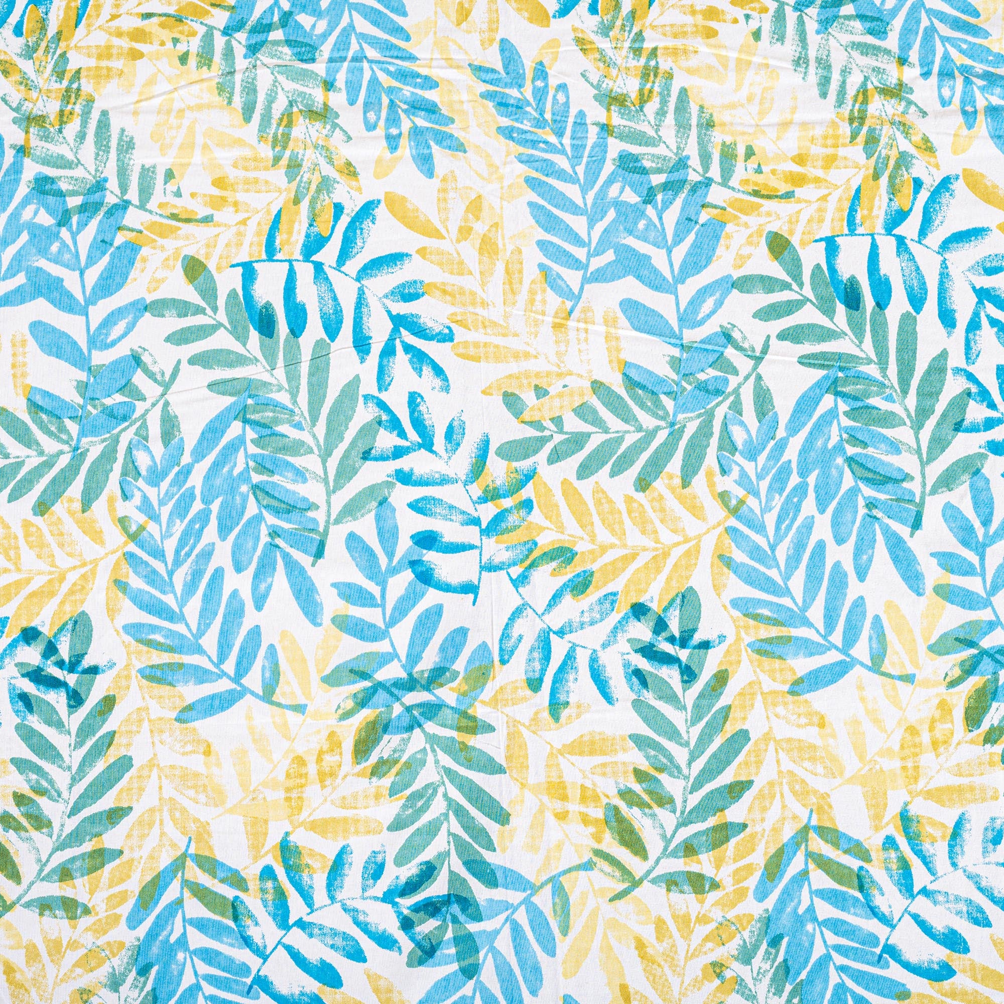 Cotton Queen Size Bedsheet - Autumn Breeze