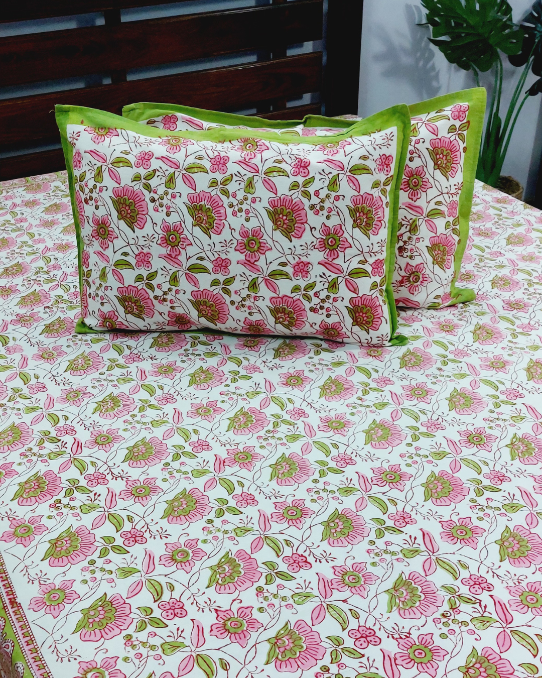 Cotton Jumbo King Size Bedsheet