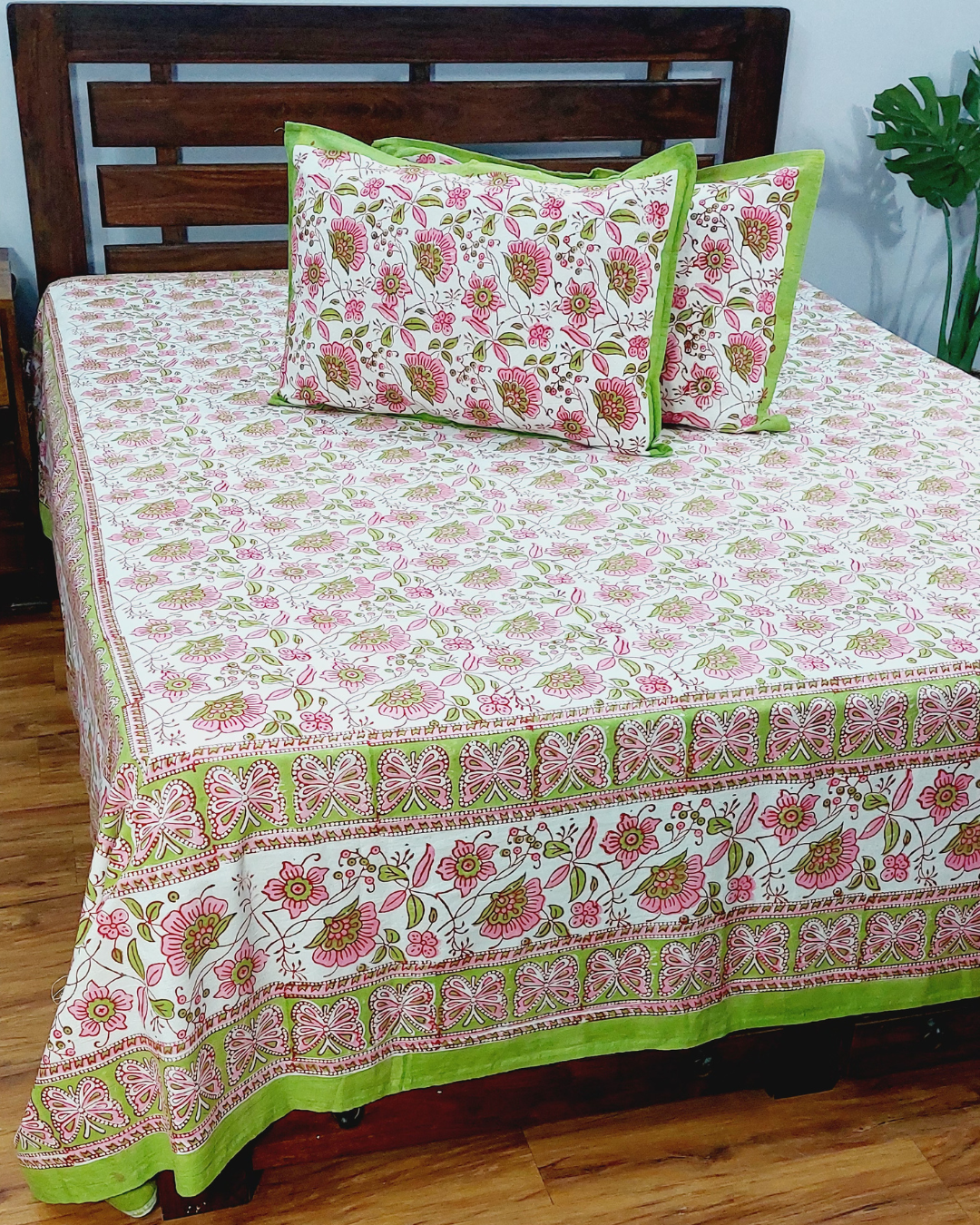 Cotton Jumbo King Size Bedsheet