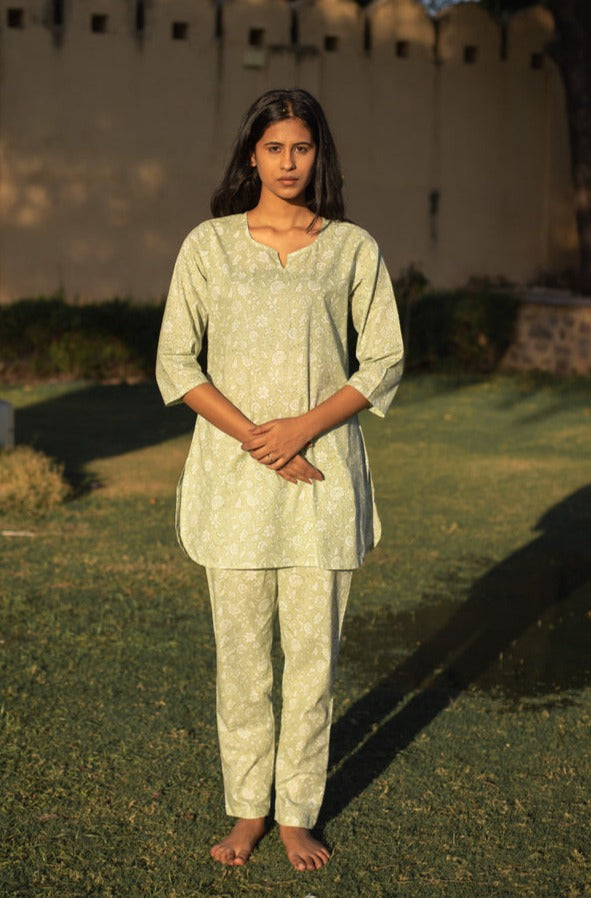 Pastel Petals Nightsuit