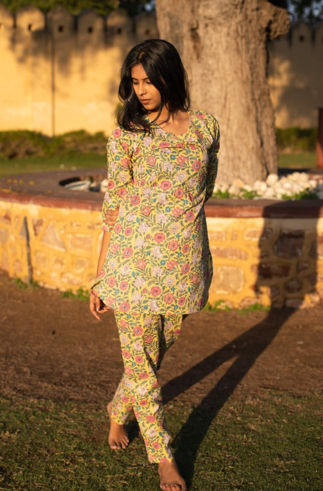 Autumn Bloom Nightsuit