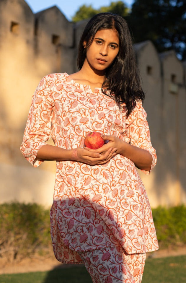 Pulpy Pomegranate Nightsuit