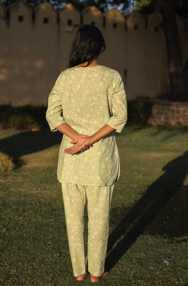 Pastel Petals Nightsuit