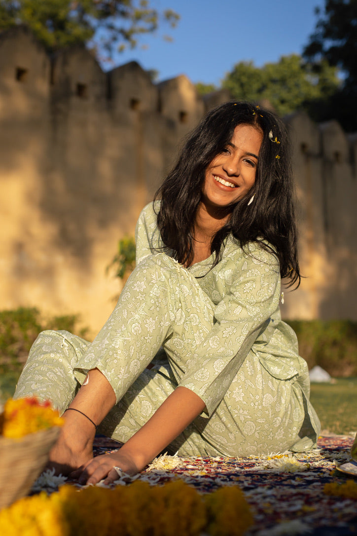 Pastel Petals Nightsuit