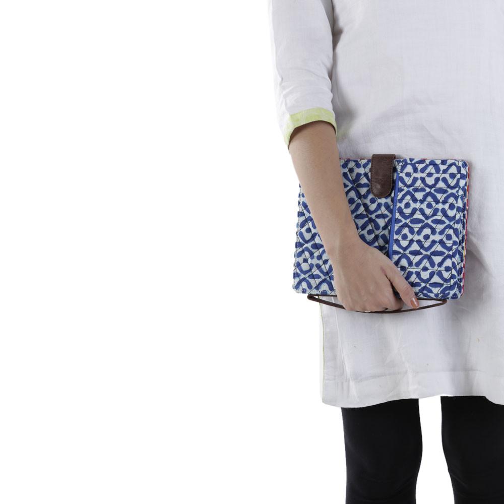 Block Print I-Pad Case with Pocket (5778693185)