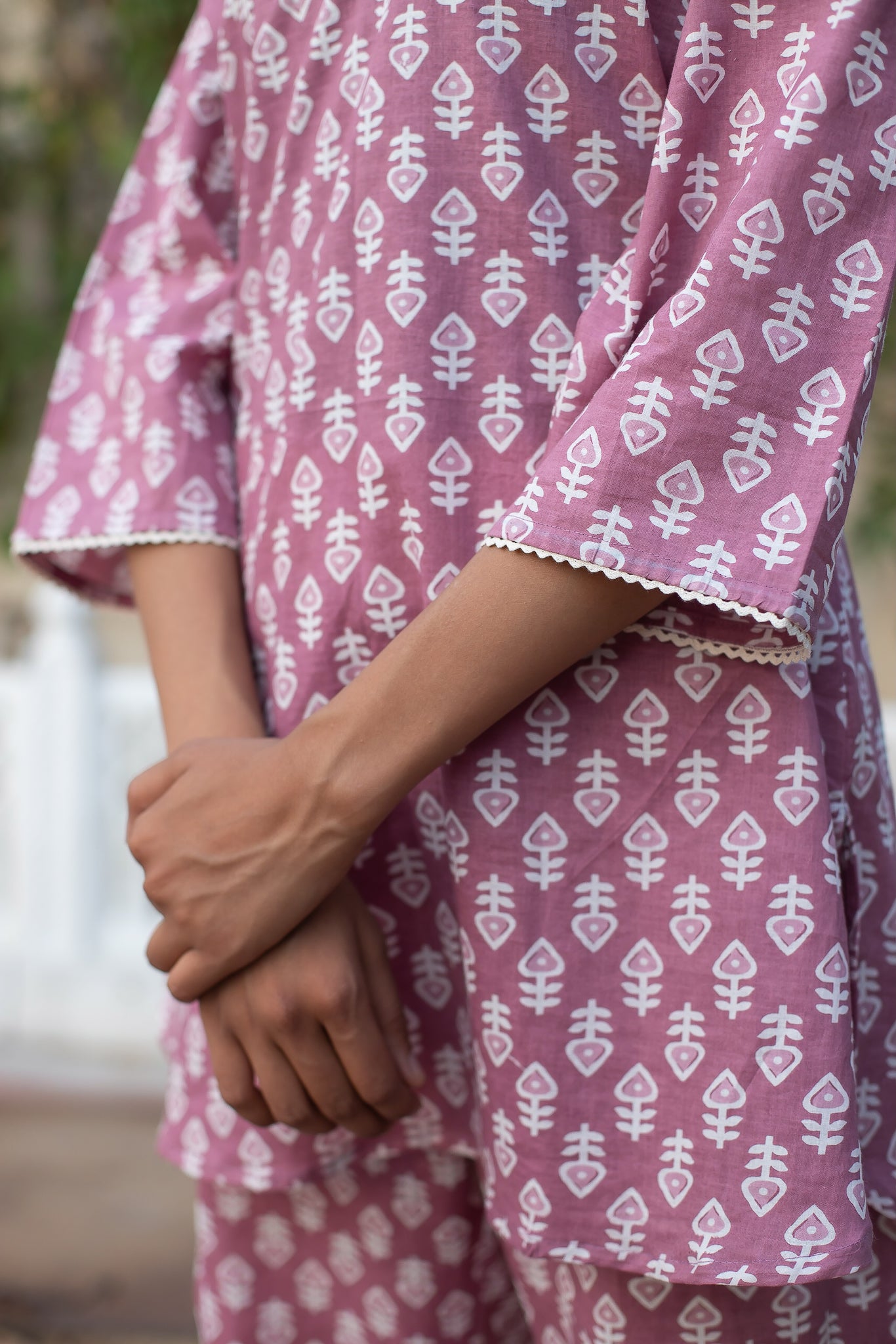 Peony Blush Lounge Wear Set 3