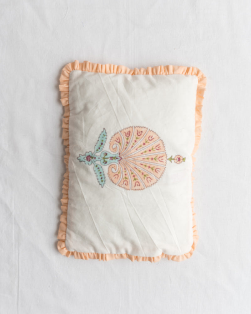 Baby Bedding Set 4 Pc Peach Morpankh Block Print 2 (6742000500835)