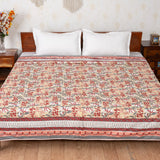 Rangeen Handblock Printed Double Bed Dohar AC Quilt (6833767546979)