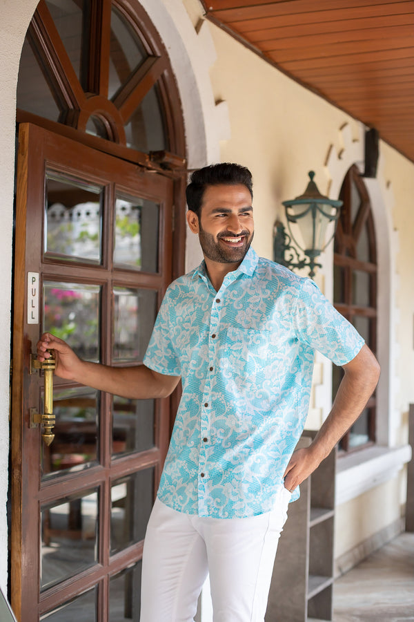 Men's Summer Style Upgrade: Explore Handcrafted Cotton Shirts for Men with Vibrant Colors and Intricate Designs