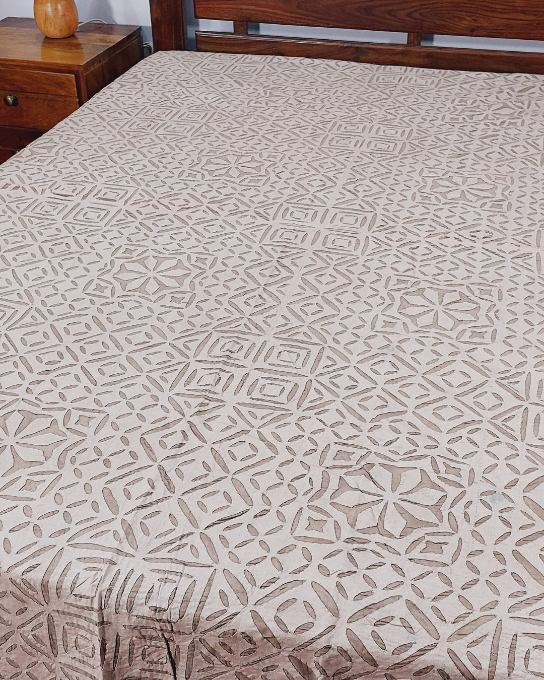 Orcandi Applique Work Bed Cover