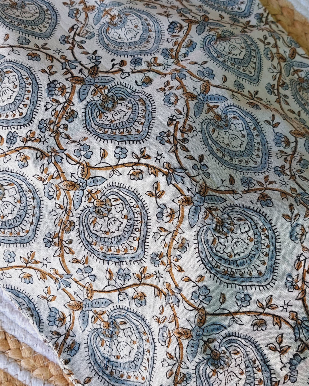 Cotton Fine Mor Pankhi Shoe Bag