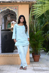 Tangy Blue Lounge wear Set 3