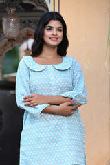 Tangy Blue Lounge wear Set 2