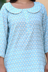 Tangy Blue Lounge wear Set 1