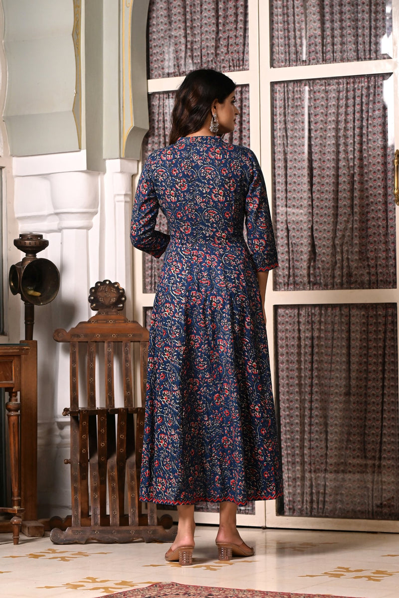 Blue Berries Kurti Duppata Set 4