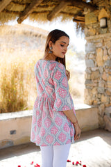 Zohra Cotton Short Kurta 2