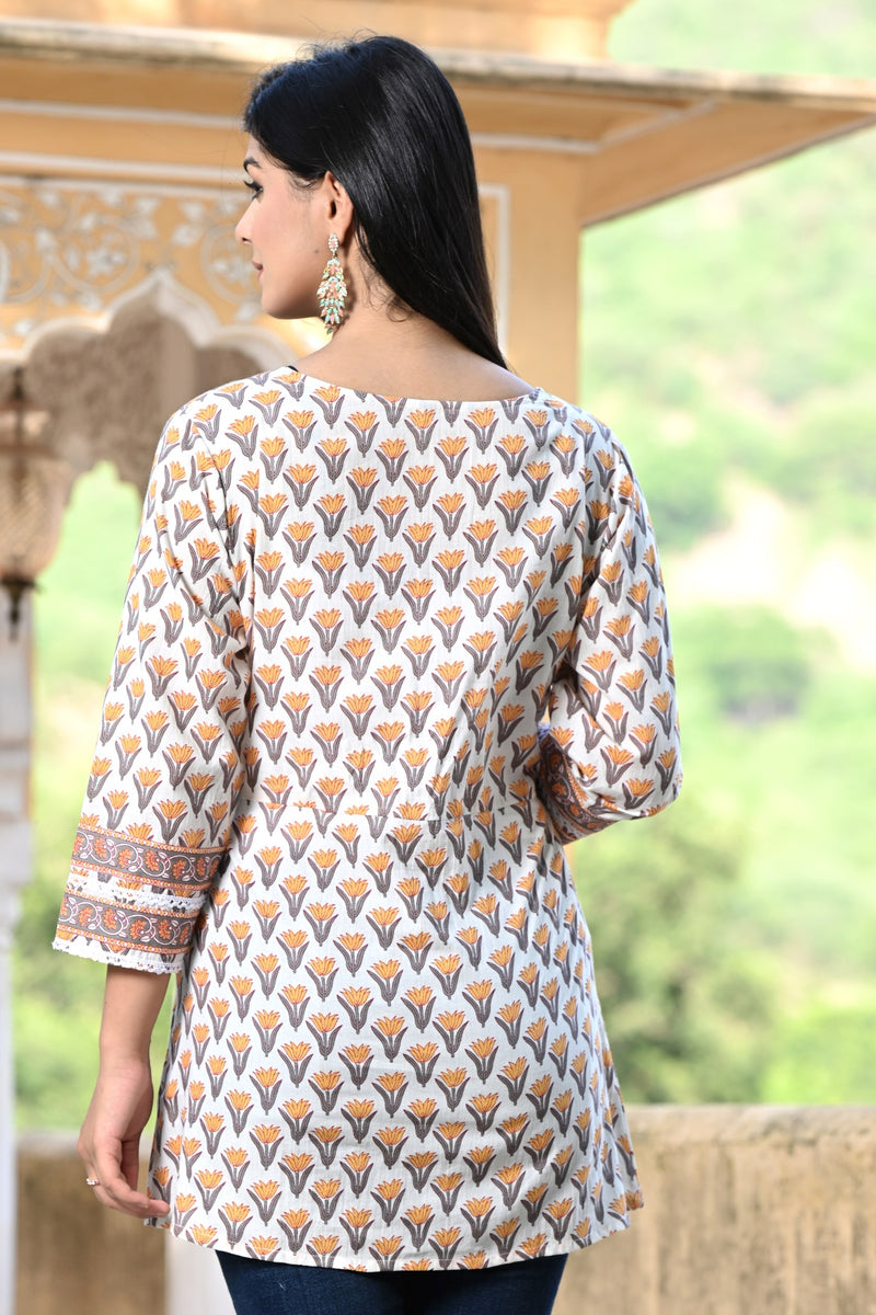 Sunny Side Up Short Kurti