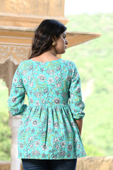 Shining Sea Short Kurti 3