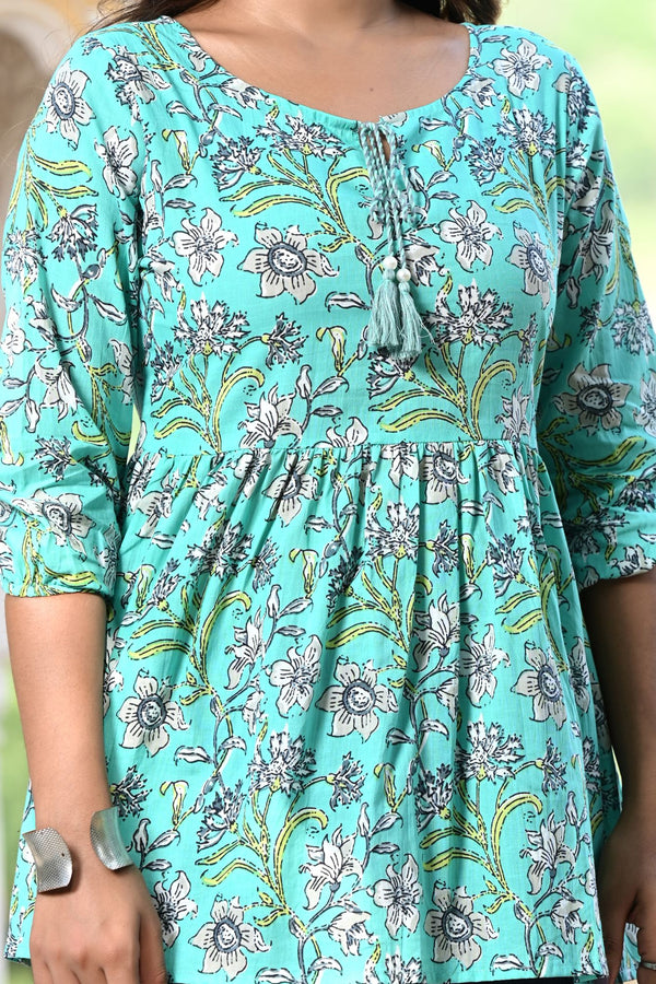 Shining Sea Short Kurti 1