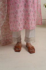 Madhuvan Pink Cotton Kurta Set of 3 1