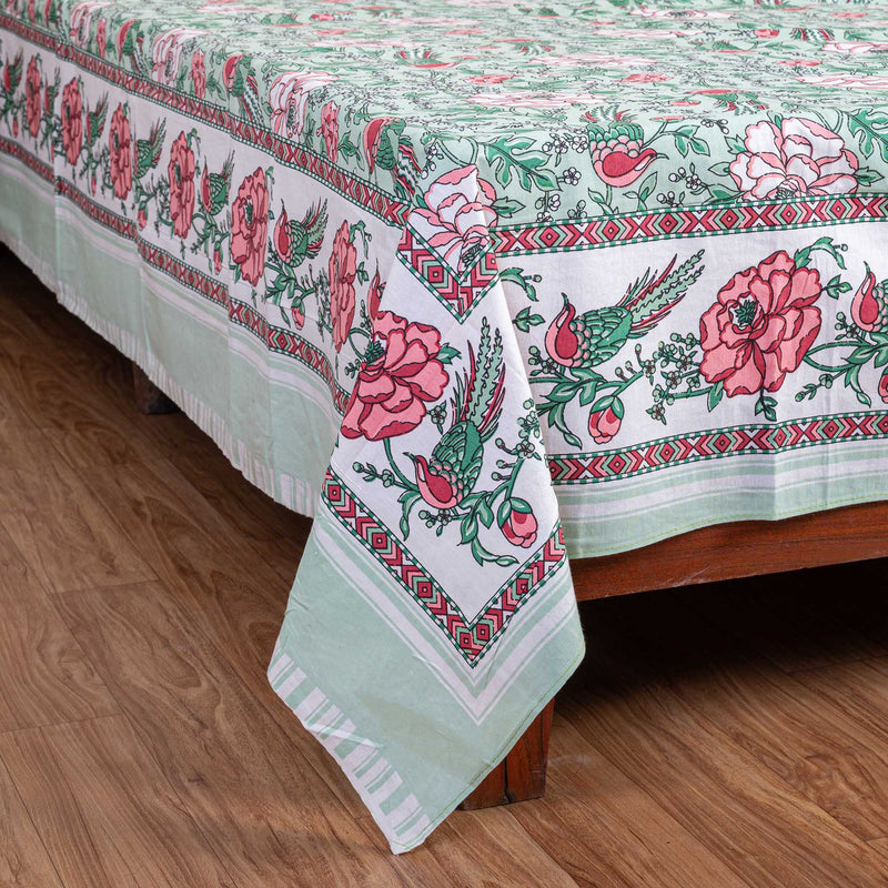 Cotton Queen Size Bedsheet - Bahaar