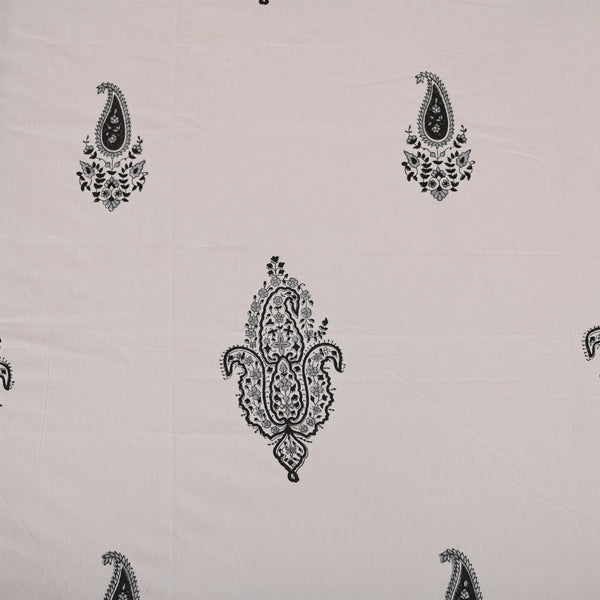 Cotton Block Print King Size Bedsheet | Blushing Boota