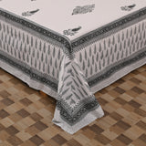 Cotton Block Print Queen Size Bedsheet | Blushing Boota