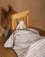 Cotton Baby Razai Quilt Multicolor Balloons Block Print 2