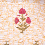 Cotton Mulmul Queen Size Jaipuri Razai Quilt - Budding Frenzy