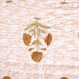 Cotton Mulmul Queen Size Jaipuri Razai Quilt - Bloom Bonanza