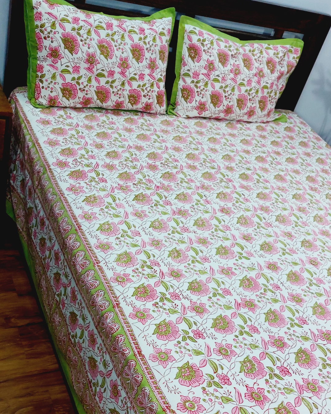 Cotton Jumbo King Size Bedsheet