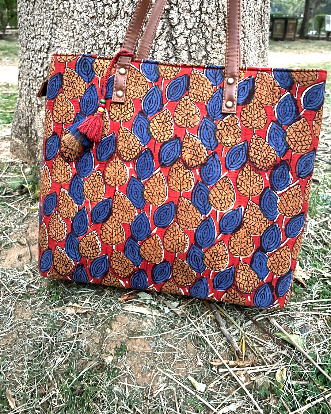 Bagru Print  Tote Bag