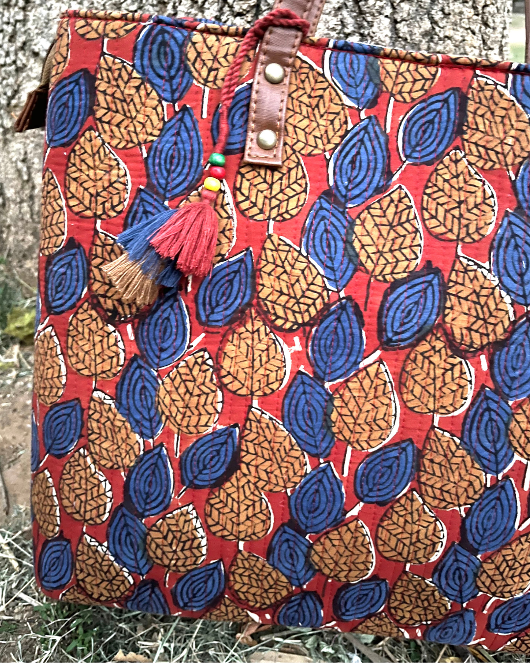 Bagru Print  Tote Bag