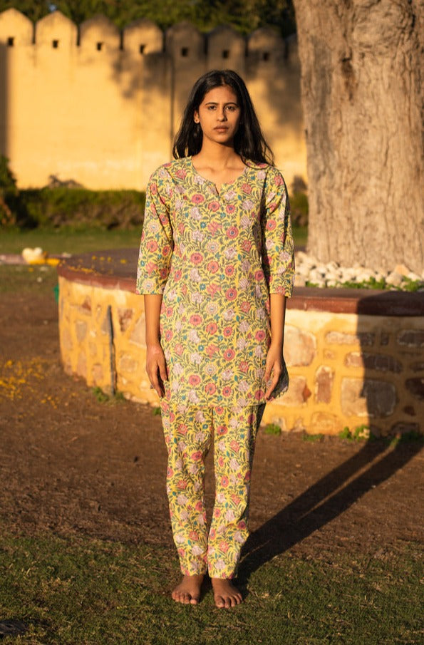 Autumn Bloom Nightsuit