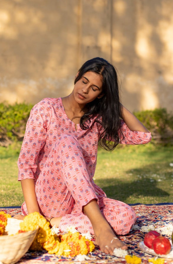 Pink Plateau Nightsuit