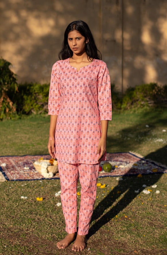 Pink Plateau Nightsuit