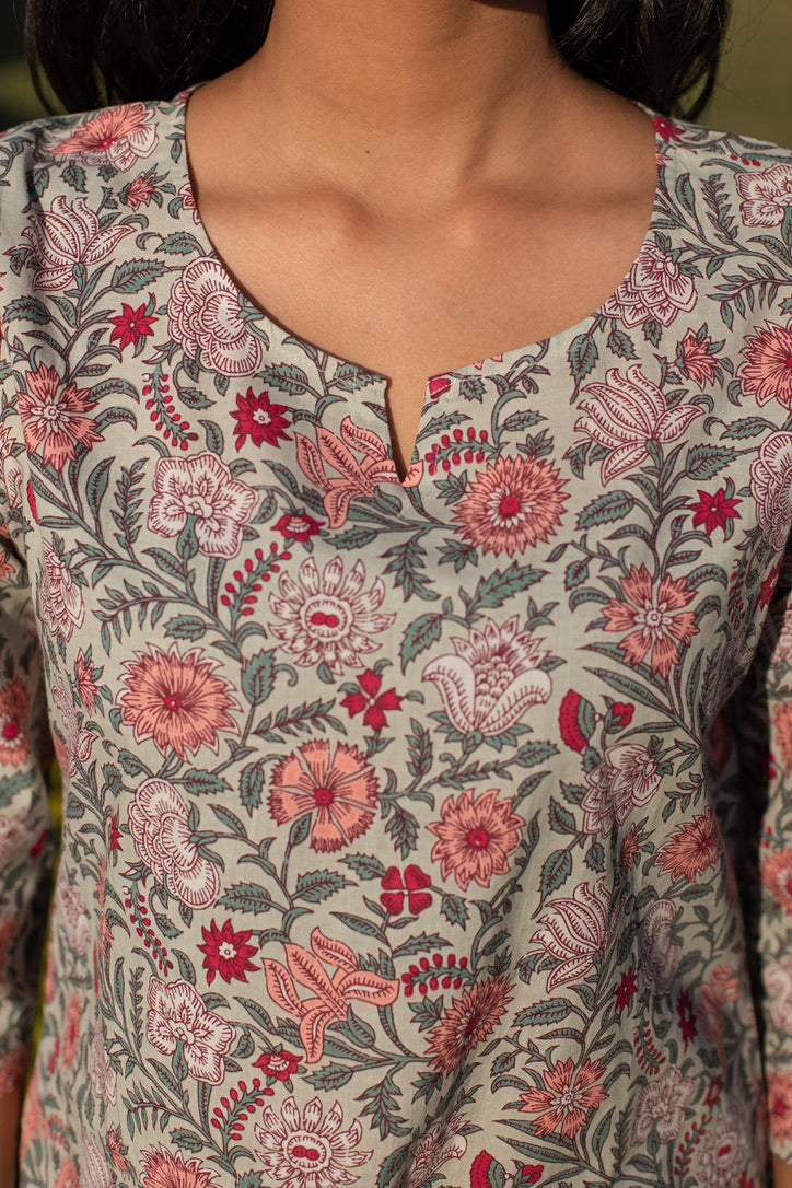 Basant Floral Nightsuit