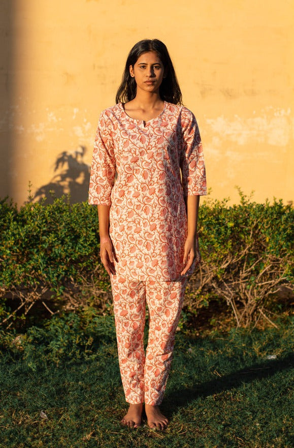 Pulpy Pomegranate Nightsuit