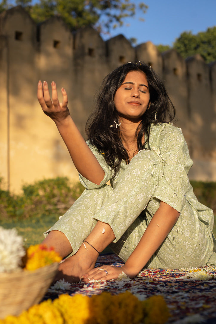 Pastel Petals Nightsuit