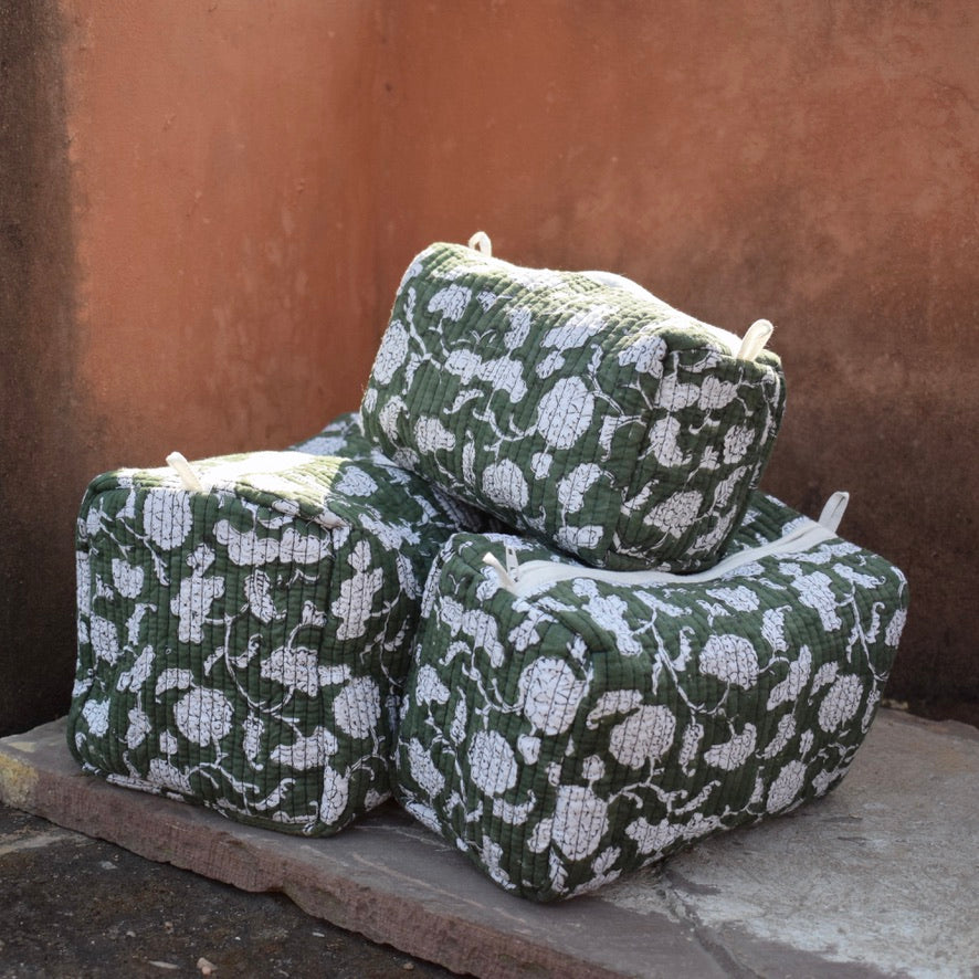 Utility Pouch - Sage Green  - Set of Three