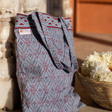 Geometric Hand Block Printed Shopping Bag