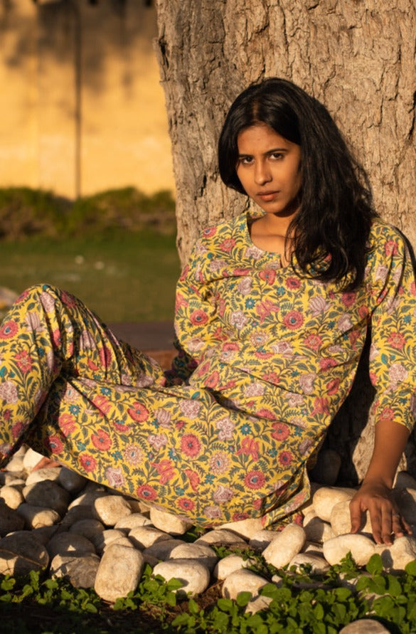 Autumn Bloom Nightsuit