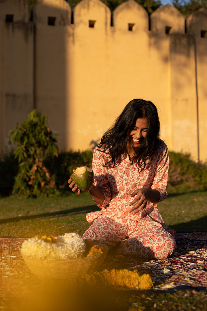 Pulpy Pomegranate Nightsuit