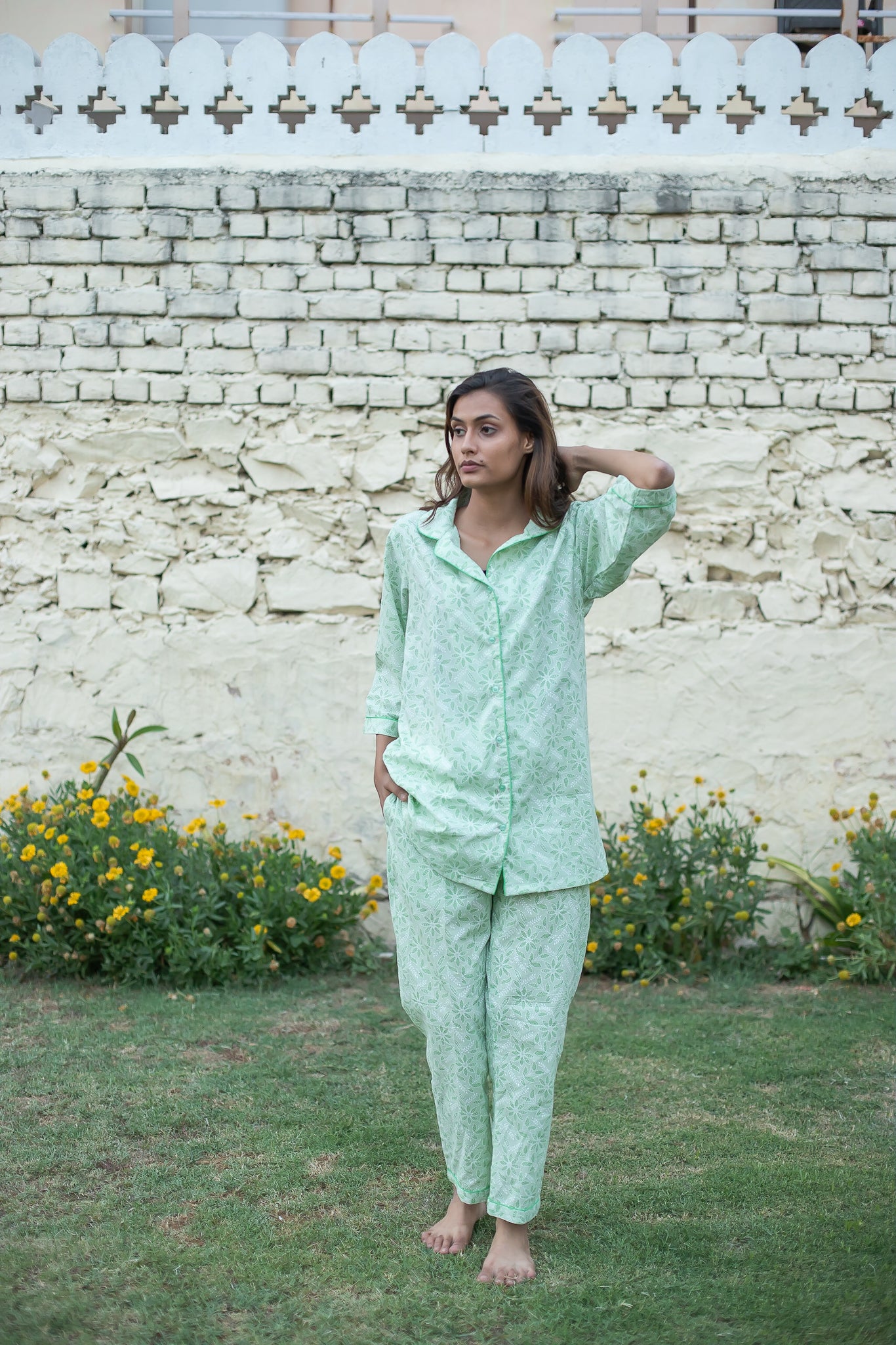 Minty Heaven Lounge Wear Set