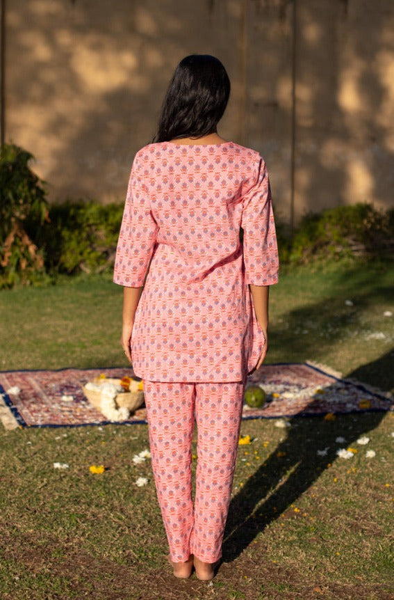 Pink Plateau Nightsuit