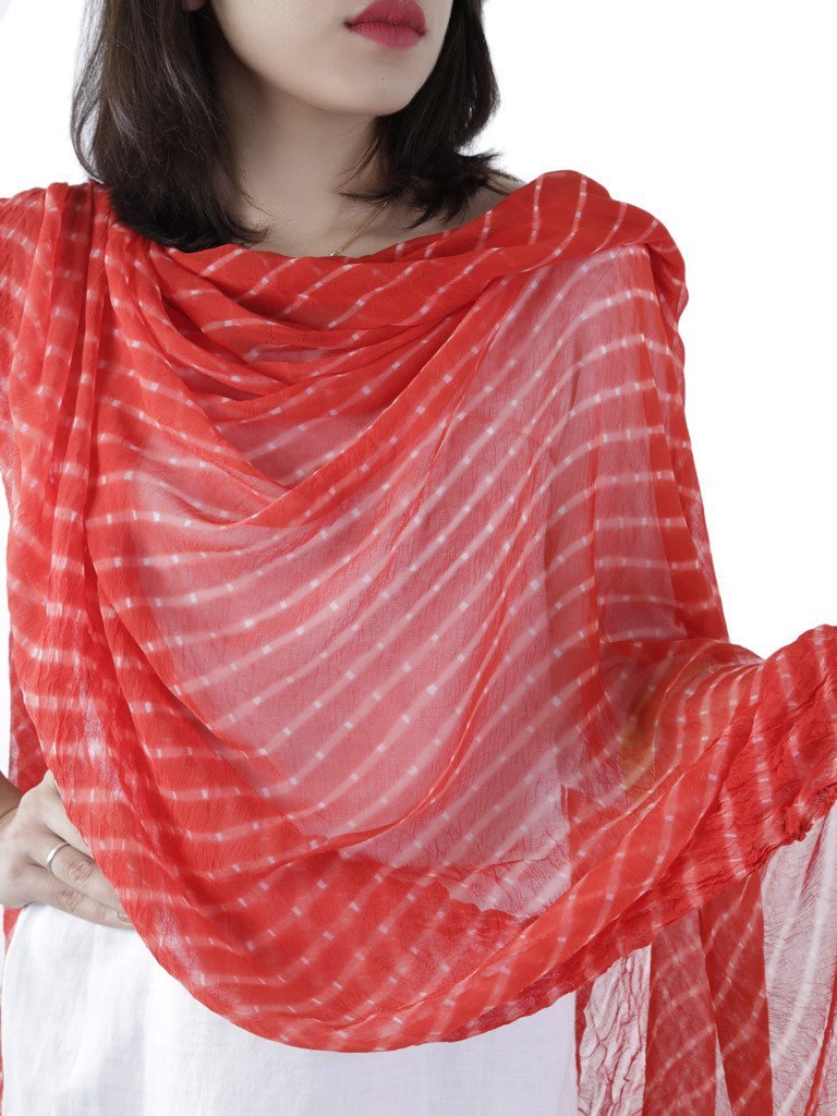 Bandhej Mothra Dupatta / Scarf Chiffon (8300533505)