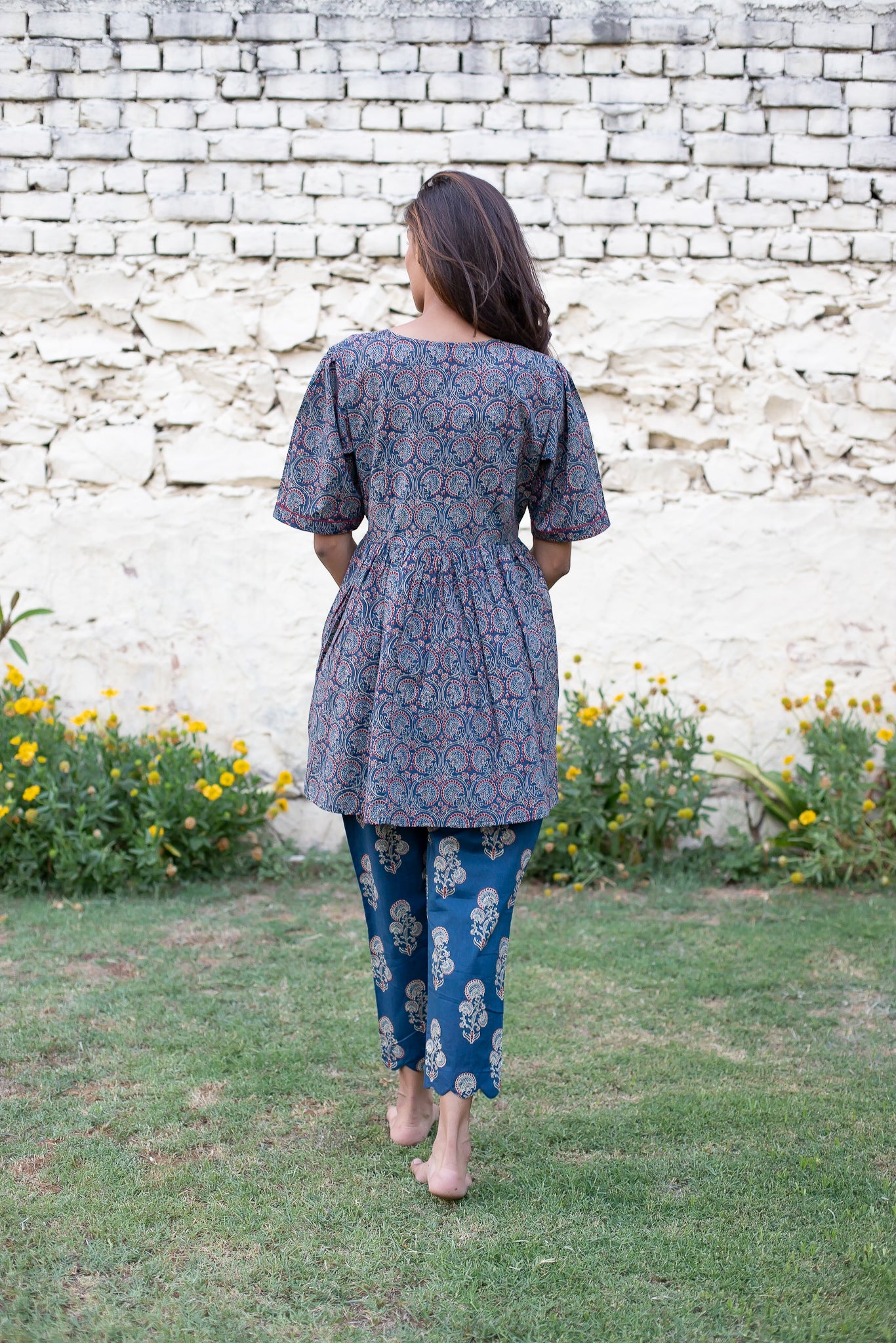 Peppy Blue Lounge Wear Set 1
